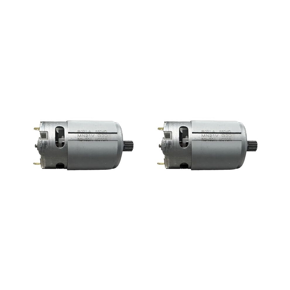 2X 550 Motor 21V 14 Teeth High-Performance Motor For Electric Hand Saws 6031141165161