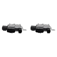2X Cooling Fan Resistor Controller Motor 25385-4R500 for Sonata Hybrid Optima Forte Soul 11-19 253854R500