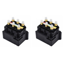 2X Air Suspension Supply Solenoid Valve Block for  W221 W164 GL X164 W251 A2123200358 A2513200058 1643201204