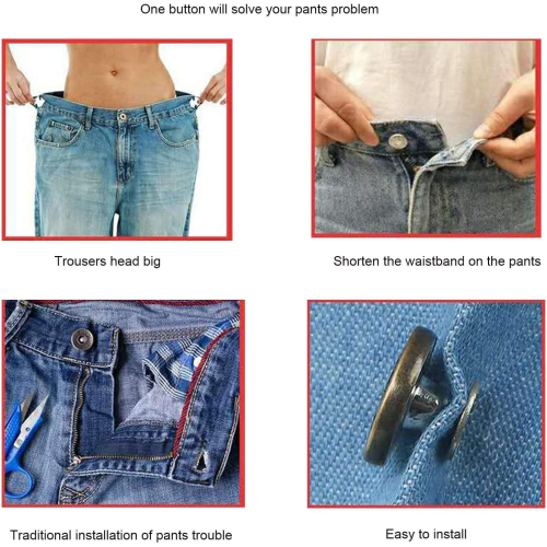 Jeansknöpfe 10er-Pack   Modell 1 2