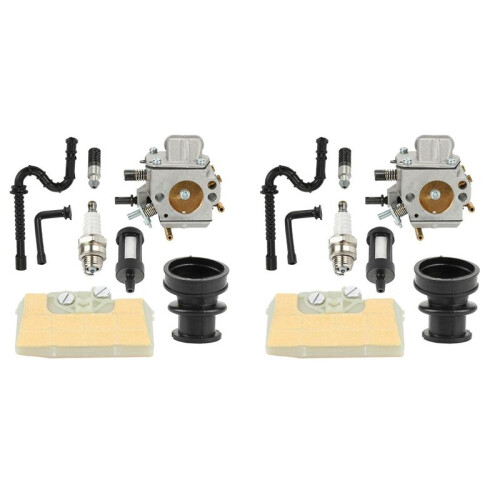 2X Carburetor Air Filter Kit for  029 039 MS290 MS310 MS390 Chainsaw Parts