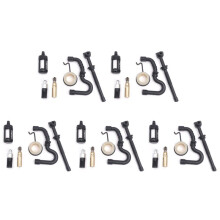 5X Oil Pump Worm Gear Fuel Oil Filter Hose Kit for MS 180 170 MS180 MS170 018 017 Chainsaw Parts 11236407102