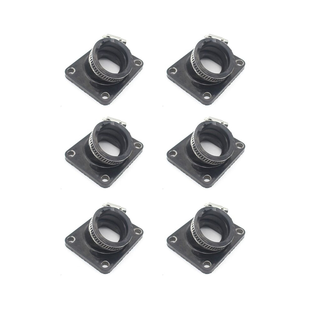 6X Motorcycle Carburetor Interface Adapter Intake Manifold For Ag100 Dt100 Dt125 Mx100 Rt100 6031805645336