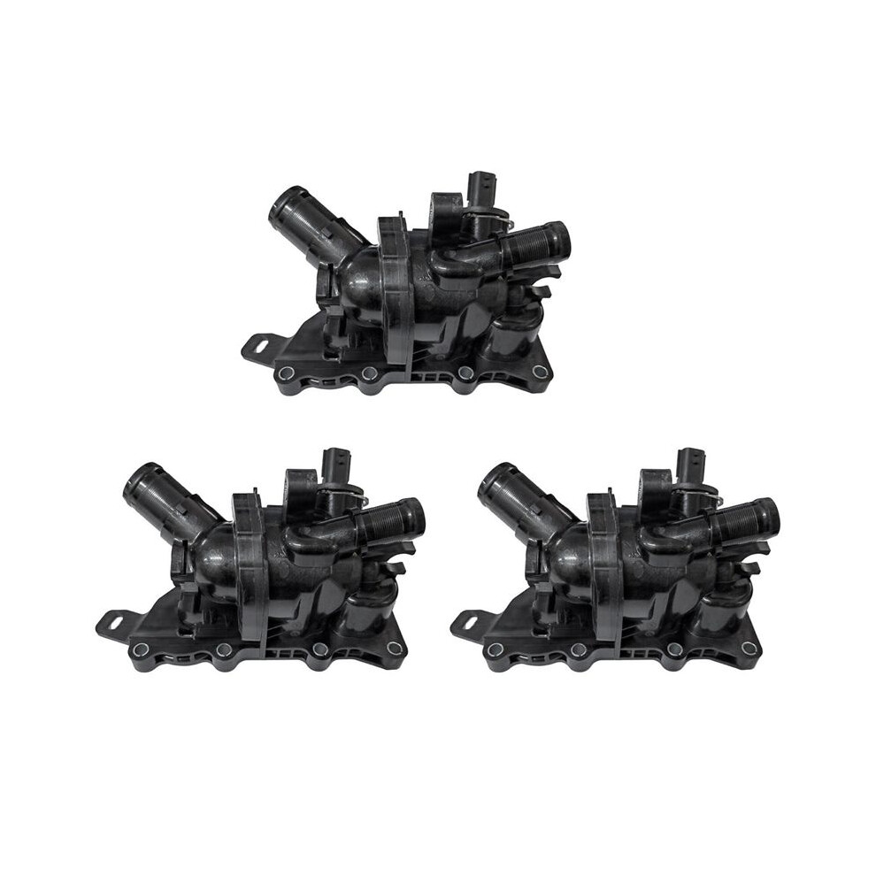 3X Thermostat Housing 110600260R 2822033000 A2822033300 For Captur Clio Megane Scenic 4 Black 6032936265806