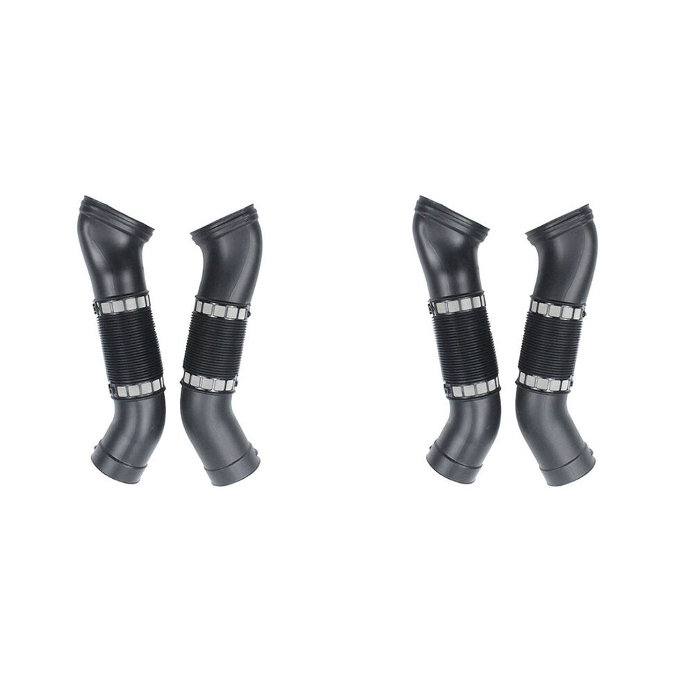 4X Car Air Intake Inlet Duct Tube Hose For W211 E 220 E240 E320 A1120943582 A1120943482 6031504961317