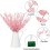 36-Piece Pink Artificial Eucalyptus Stems, 15 in 4