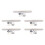 5X Coolant Water Transfer Pipe Tube Replacement Kit for  E60 E64 E65 E66 E67 X5 E53 E70 N62 N62N 11141439975 1