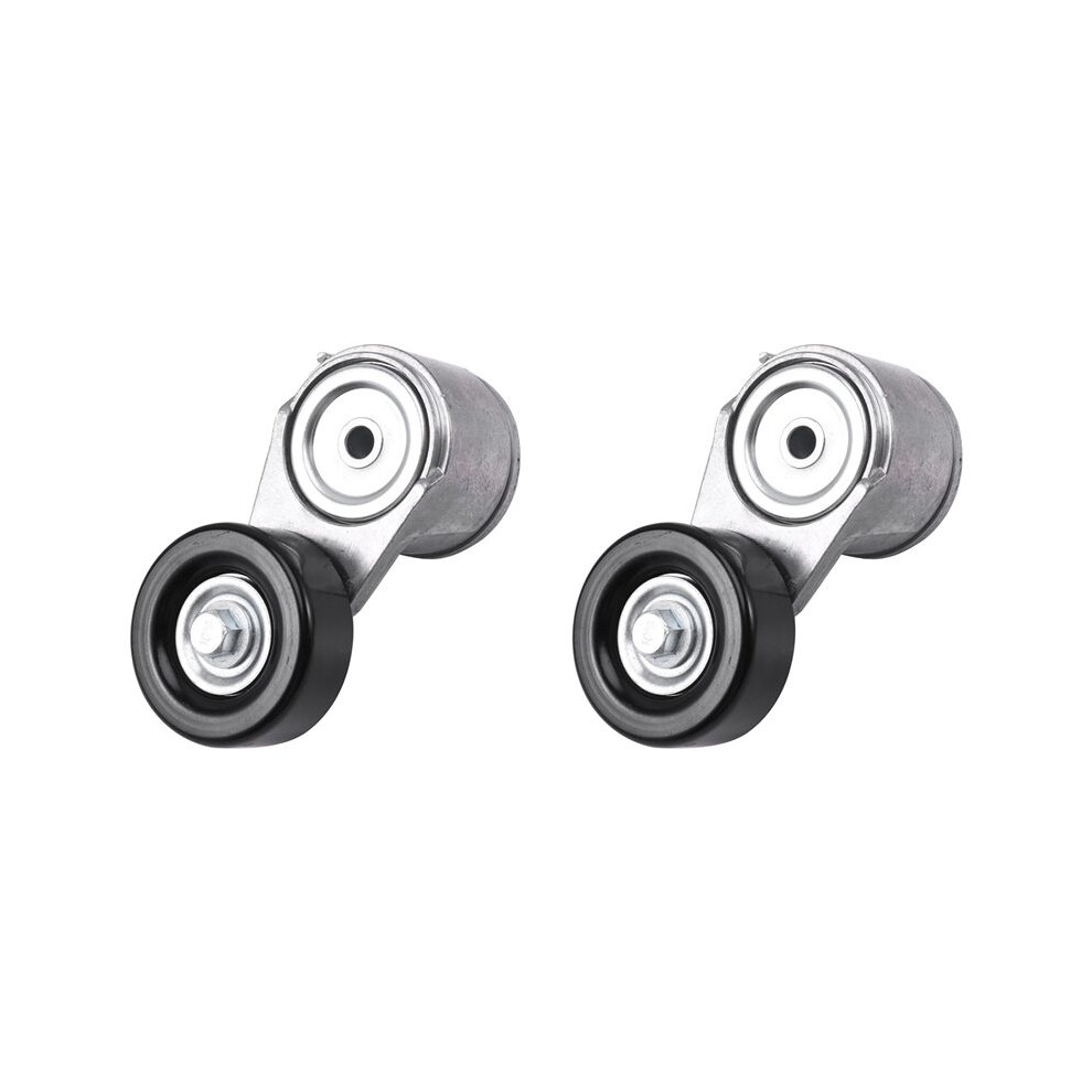 2X 68027611Ab Engine Timing Belt Tensioner Wheel For Jk 2.8Crd 2007-2018 Triangular Tensioning Arm 6031070671320