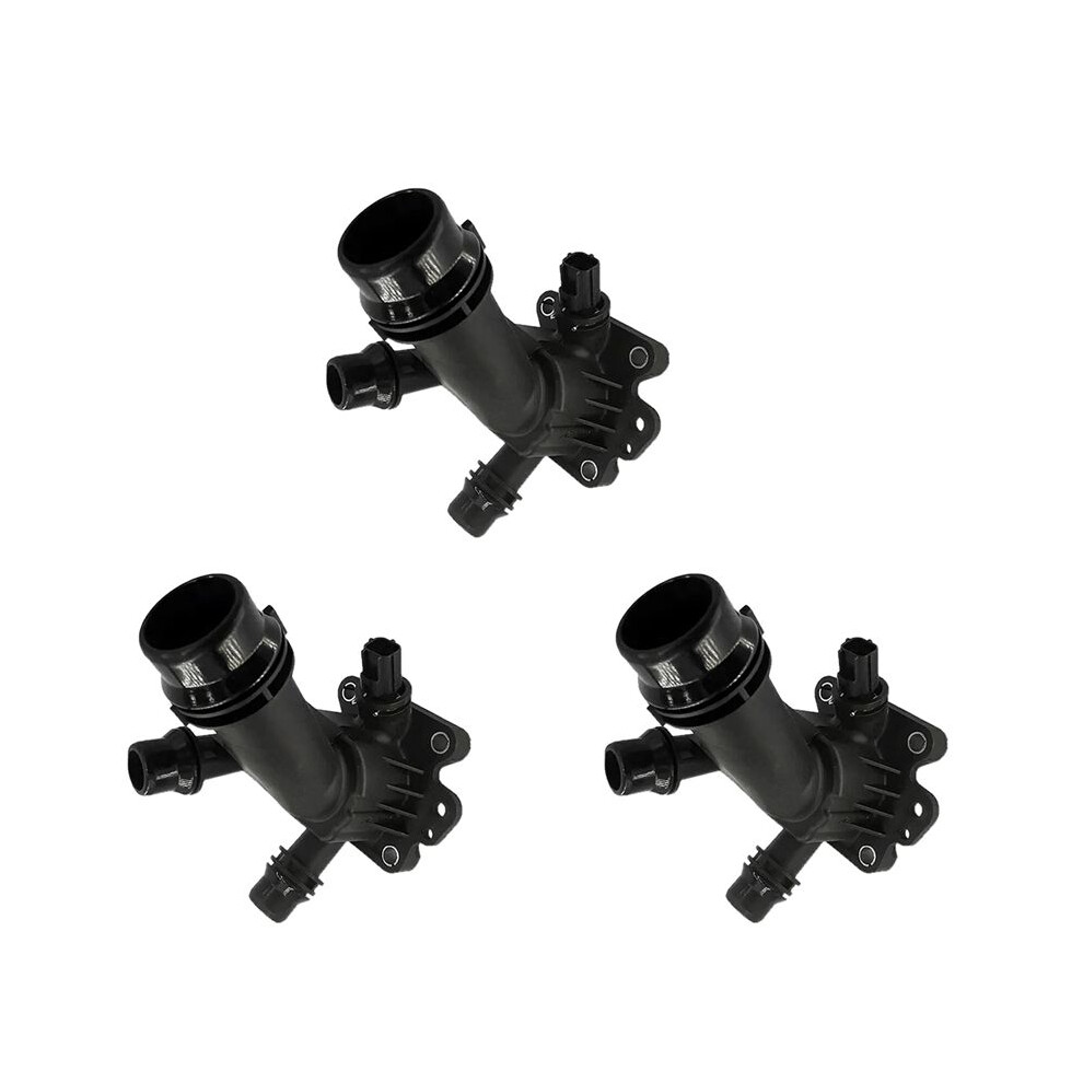 3X Cooling Systemthermostat Coolant Housing 31293556 For S60 Xc70 Xc60 V70 6032048561056