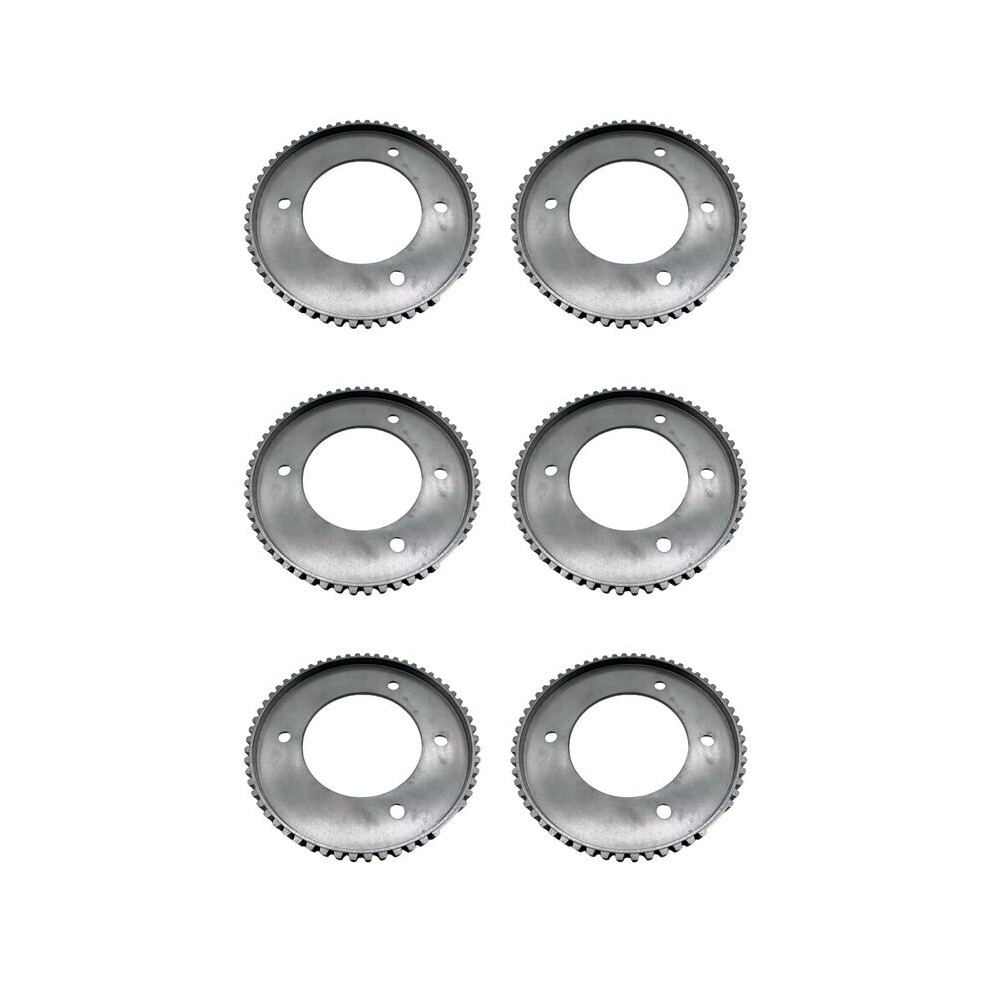6X Crankshaft Position Sensor Wheel Crankshaft Signal Plate 231412B000 23141-2B000 For G4fc G4fa G4fg G4fd 4713301986268