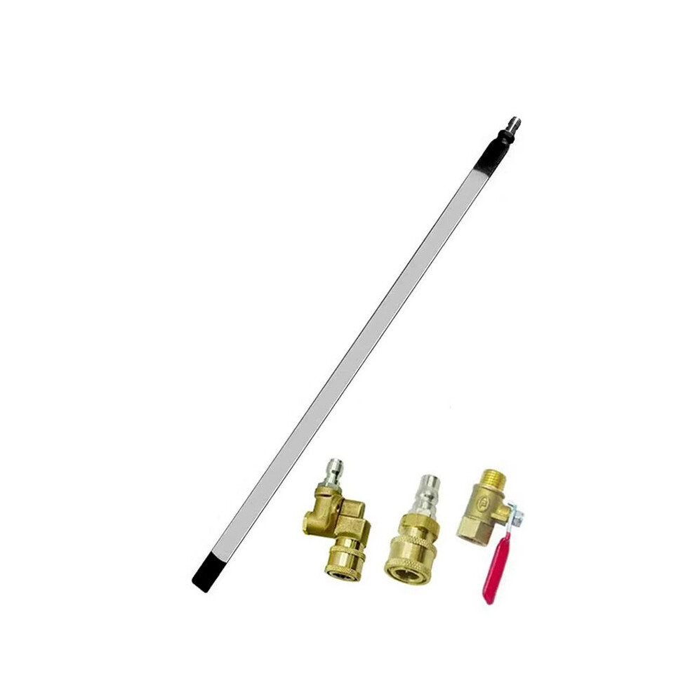 Tauoh 60Cm Car Radiator Cleaning Tool Water Tank Condenser Car Radiator Water Cleaning Tool Truck Water Tank Cleaning