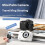 Camera 1080P Micro Camera Keychain Camera Necklace-Style Vlog Camera Pocket Camera Ultra-Compact Digital Camera White 2
