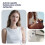 Camera 1080P Micro Camera Keychain Camera Necklace-Style Vlog Camera Pocket Camera Ultra-Compact Digital Camera White 3