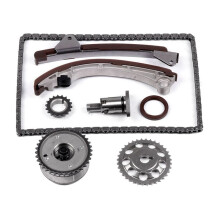 Engine Timing Chain Kit for Matrix Prizm 2000-2008 3ZZ-FE 1ZZ-FE Tensioner Guide Rail Crank Cam