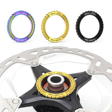 RISK Titanlegierung MTB Fahrrad CP Center Lock Bremsscheibenabdeckung Sicherungsringmutter für Laufradsatz WTO Rennrad Centerlock Rotor C