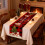 Honmine Christmas Tablecloth, Festive Star Pattern, 72.74 in 4