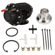 Válvula de Alívio de Pressão da Válvula Turbo SQV4, Flange Ajustável, Adaptador SQV4 Preto