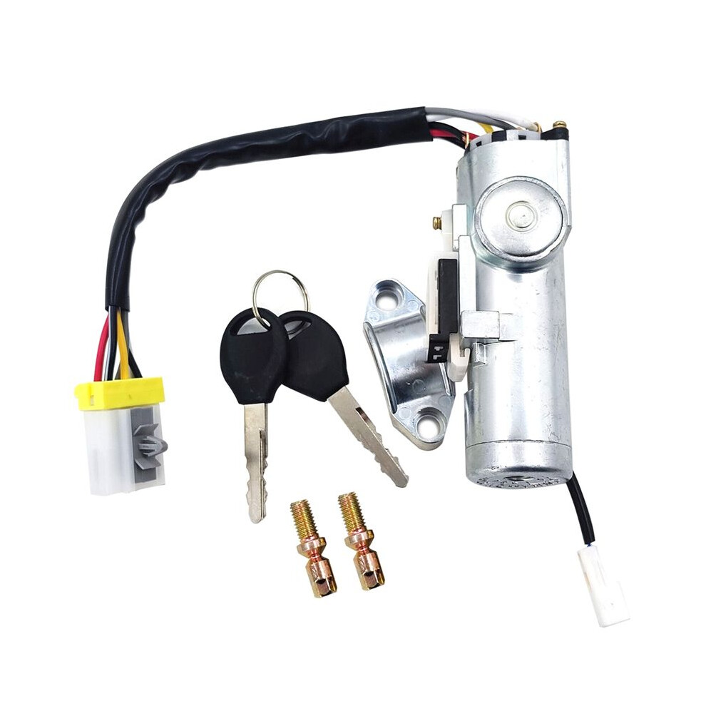 Ignition Lock Cylinder With Bolts For Frontier 1999-2003 Black 4711419657667