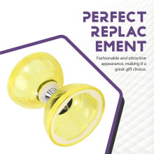 Three-Bearing Double- Diabolo Fitness Toy Outdoor Diabolo Yo-Yo for Diabolo Elderly Children'S Toy B