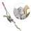 Wire Rope Hand Puller Tighten Tool  Tightener Double Hook Lifting Tool Gear Winch Puller Heavy Duty Power Puller 8