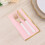 Χαρτοπετσέτες φαγητού BalsaCircle50Pink Απλές Soft2Ply με Χρυσό Φύλλο Αλουμινίου, 2