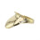 Protective Gear Adjustable Thumb Ring in Solid Brass Material for Archers C 5