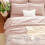 King Pink Boho Comforter Set Down Alternative 7-Piece 2