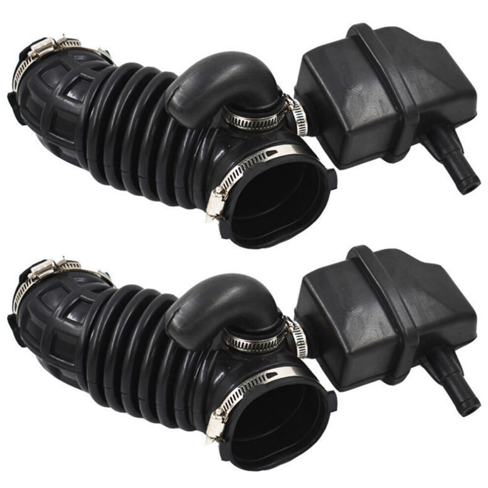 2X New Engine Air Intake Hose With Upper Duct For 07-12 Sentra 16576-Et000,07-12 Sentra 2.0L 16576Et00a Black 6032407201821