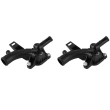 2X Car Thermostat Housing Water Pump Outlet 25192985 for  Astra J Adam Corsa D /Meriva B A14Xel A14Xer