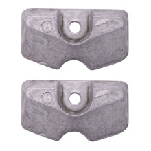 2X 6L5-45251-03 2/2.5/3/4/5/6HP Fit for Outboard Lower Unit Gearbox Anode 6L5-45251