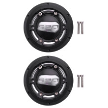 2X for Tmax 530 2012-2015 Tmax 500 2008-2011 Accessories Engine Stator Cover Protector(Silver)