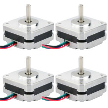 4 Stücke 17Hs08-1004S 4 Lead Nema 17 Schritt Motor 20mm 1A 13Ncm (18,4 Unzen In) 42 Motor Nema17 Schritt Motor für DIY 3D Drucker Cnc