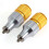 Conjunto de 4 Rodas Beadlock de Metal de 1,55 Polegadas com 5 Raios para RC 1/10 D90 TF2 para  CC01 LC70 MSTt C 1
