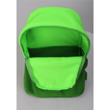 Grüner Sportrucksack mit Anime-Motiv, Unisex-Design, Cosplay-Kostümzubehör, Tasche für Erwachsene, Alltag, Partys