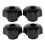4 Pcs M10 Female Thread Nuts 50mm Plastic Star  Clamping Knob Grip 1
