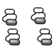 4X Car Engine VTEC Solenoid Gasket Variable Timing Solenoid Valve Filter Gasket 15825-RB0-003 for CR-Z Fit City