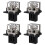 4X Electronic Fan Module Car Cooling Speed Control Module Resistance Controller for  Fiesta 2015 8V5 18L 603AA 1