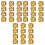 300Pcs M3 Thread Knurled Brass Threaded Heat Set Heat Resistant Insert Embedment Nut,M3X5X4,for 3D Printer Voron 2.4 Etc 1