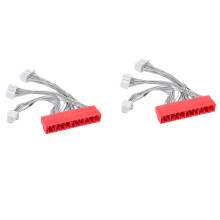 2X Obd2B to Obd2A Conversion Harness Adapter Ecu Jumper for /