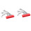 2X Obd2B to Obd2A Conversion Harness Adapter Ecu Jumper for  / 1