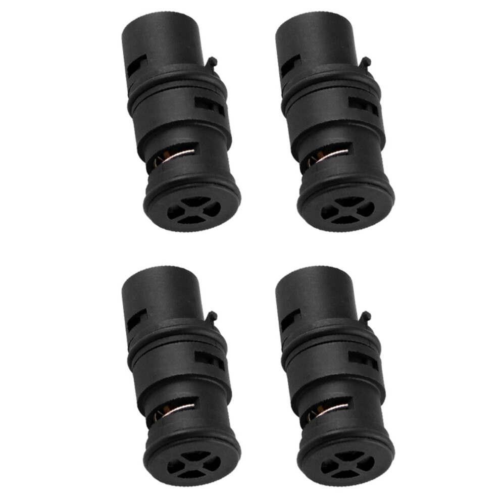4X Oil Cooler Radiator Coolant Expansion Thermostat Tank For E46 X3 E53 E83 E85 17111437362 Black 6032848762103