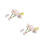 2Pièces Décor Intérieur Fleurs Miniatures Résine 6