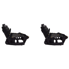 2X 11428507697 Car Accessories Oil Filter Housing for - 1 3 4 5 Series X3 X5 F30 F10 E90 Oil Radiator
