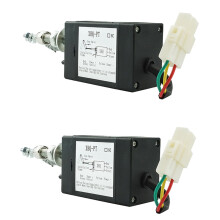 2X XHQ-PT Power Off Pull Type Engine Accessory Stop Solenoid(12V Normally Open)