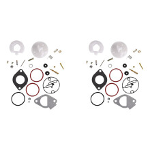 50x Lawn Mower Carburetor Repair Kit Carb Rebuild Set for Briggs-Stratton 11HP-19HP 796184 Master Overhaul
