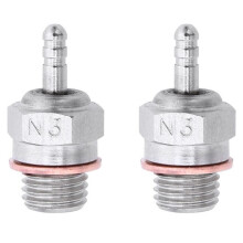 2 StüCk GlüHkerzen Hot Spark Vertex SH Motorteile ZubehöR für Nitro Truck Ersetzen OS RC Car HSP 70117 N3