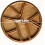Wooden Serving Tray with 8 Removable Compartments 2