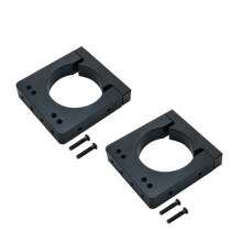 2 PièCes CNC Machine de Gravure DiamèTre 65Mm Broche Moteur Fixation Support en Aluminium Support de Base de Montage (65Mm)