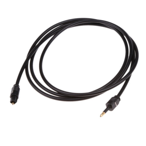 3ft 3.5mm Digital OD 4.0 Optical Audio Cable Wire Toslink Optical Audio 1