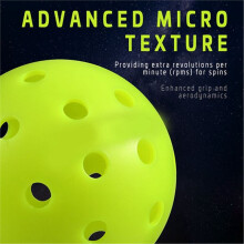 Palline da Paddle Multicolori di Alta Qualità con Fori Stampati di Precisione per Accessori per L'Allenamento All'Aperto